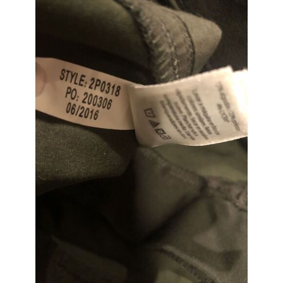 Vineyard Vines Skinny Utility Pants 2P0318 Womens Sz 4 Stretch Cotton Green - Picture 5 of 5